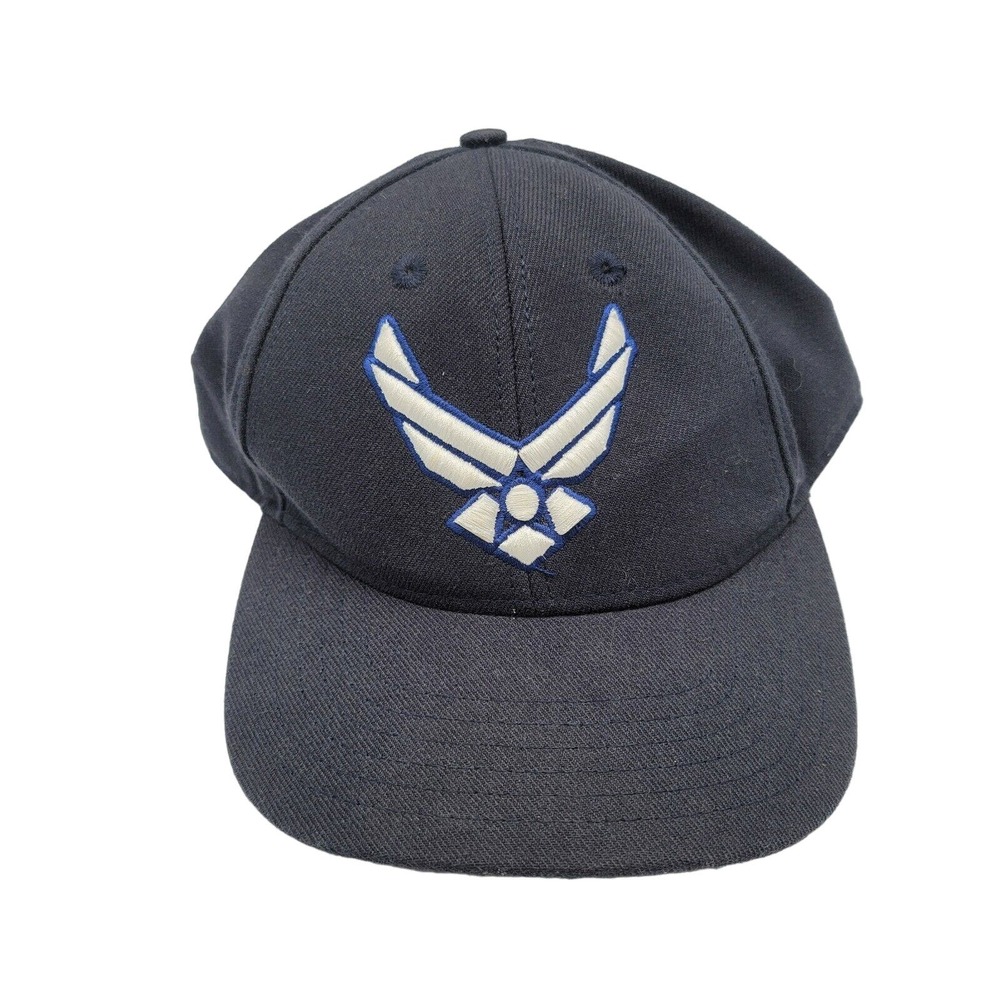 U.S. Air Force Wings Logo Hat Officially Licensed Product‎ Navy Blue Cap 1 Size